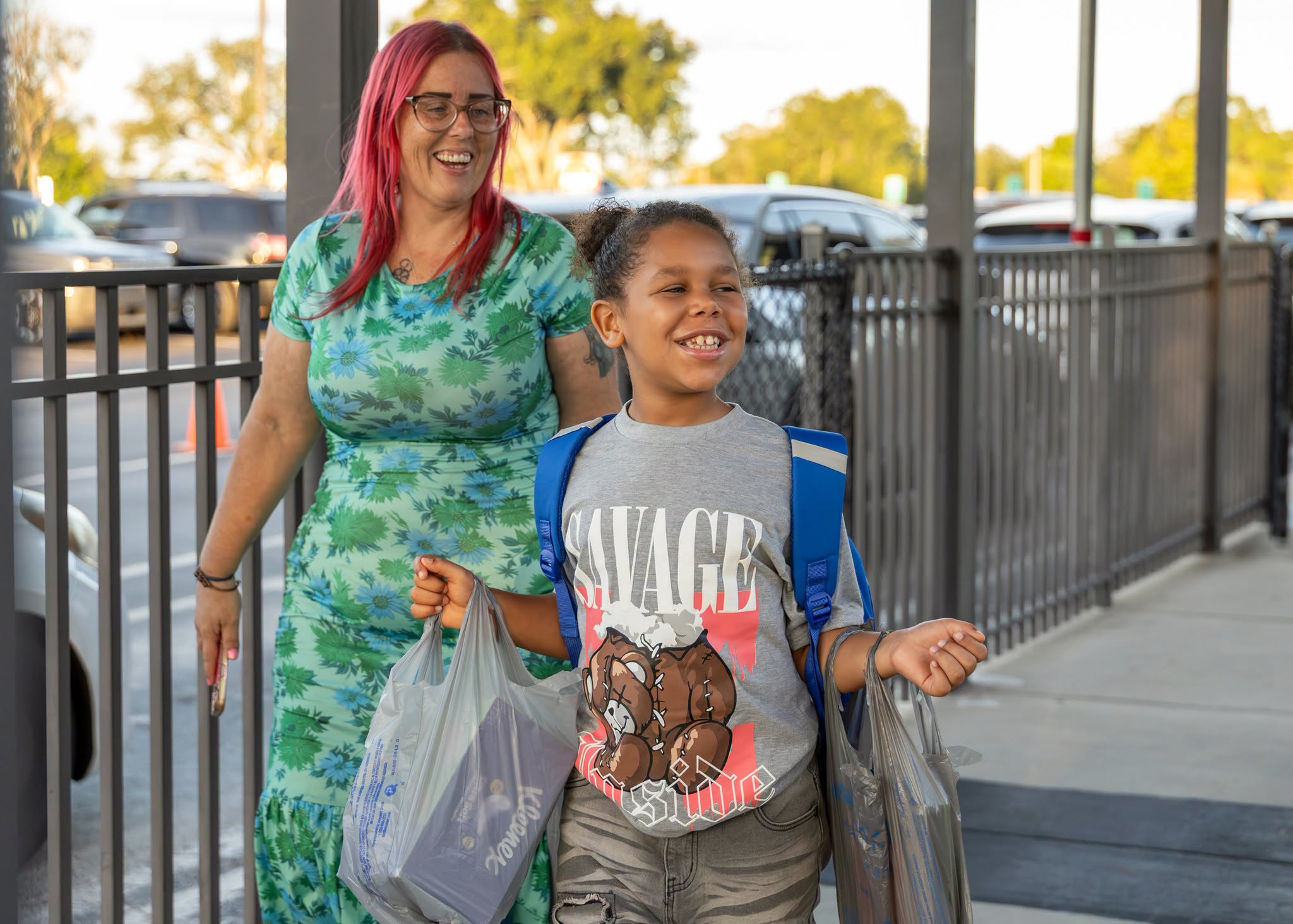 students - <p>Here are some of the great photos from the first day of school at Fox Hollow Elementary!</p>