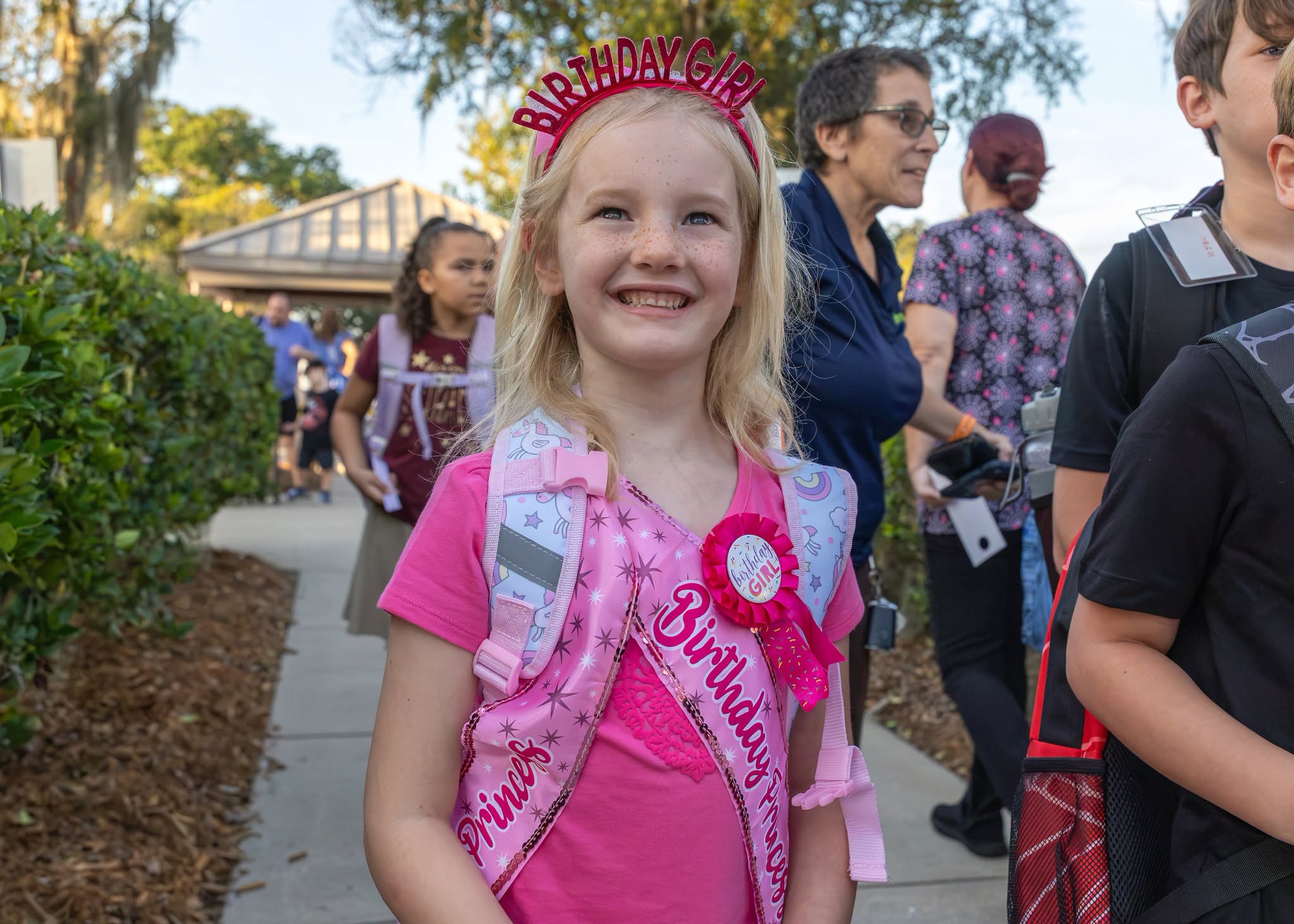 students - <p>Here are some of the great photos from the first day of school at Fox Hollow Elementary!</p>