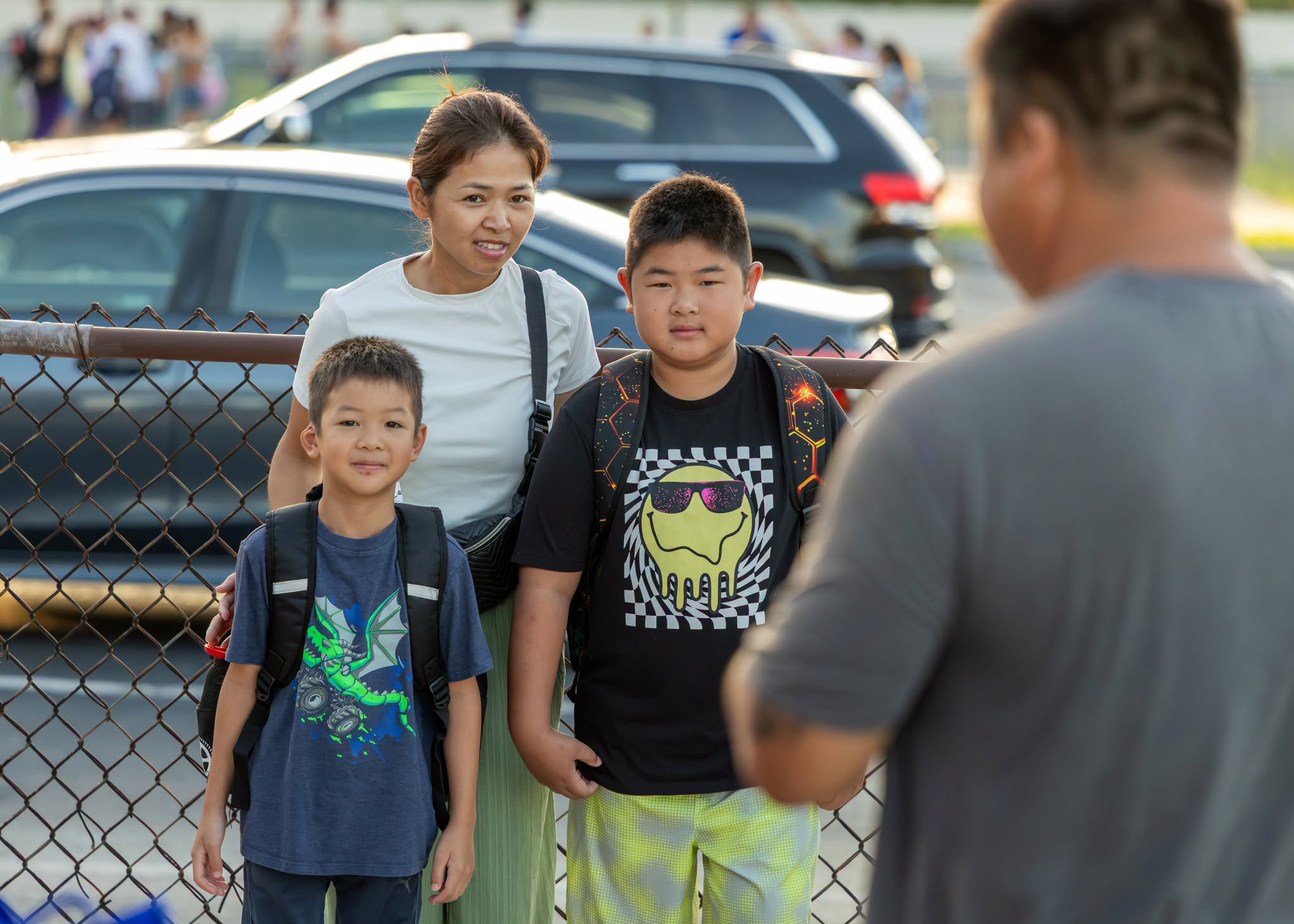 students - <p>Here are some of the great photos from the first day of school at Fox Hollow Elementary!</p>