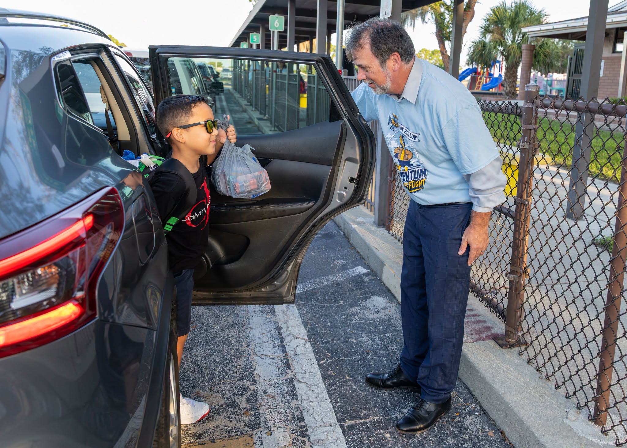 students - <p>Here are some of the great photos from the first day of school at Fox Hollow Elementary!</p>